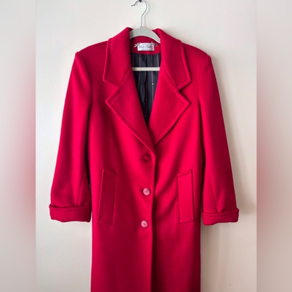 Vintage Ashley Scott Women’s Petite 100% Pure New Wool Coat - Picture 2 of 13